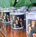 Vela en vaso mini