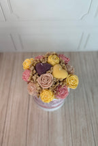 Candle box dos corazones