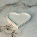 Porta velas corazón